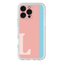 Slim Protection Premium Case［ オリジナル - initial color line - L pink ］