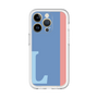 Slim Protection Premium Case［ オリジナル - initial color line - L blue ］