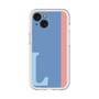 Slim Protection Premium Case［ オリジナル - initial color line - L blue ］