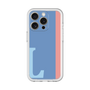 Slim Protection Premium Case［ オリジナル - initial color line - L blue ］