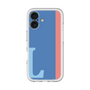 Slim Protection Premium Case［ オリジナル - initial color line - L blue ］