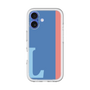 Slim Protection Premium Case［ オリジナル - initial color line - L blue ］