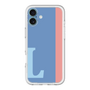Slim Protection Premium Case［ オリジナル - initial color line - L blue ］