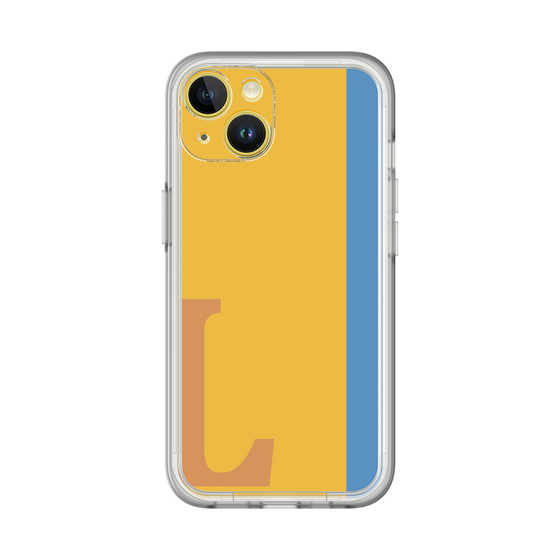 Slim Protection Premium Case［ オリジナル - initial color line - L orange ］
