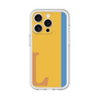 Slim Protection Premium Case［ オリジナル - initial color line - L orange ］