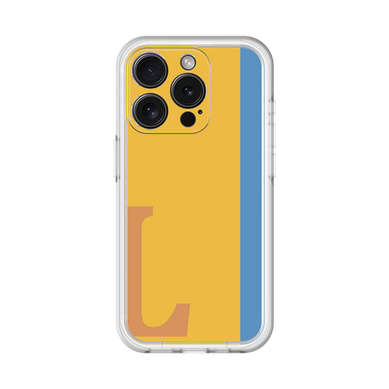 Slim Protection Premium Case［ オリジナル - initial color line - L orange ］