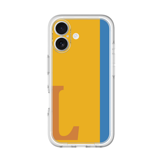 Slim Protection Premium Case［ オリジナル - initial color line - L orange ］