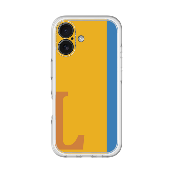 Slim Protection Premium Case［ オリジナル - initial color line - L orange ］