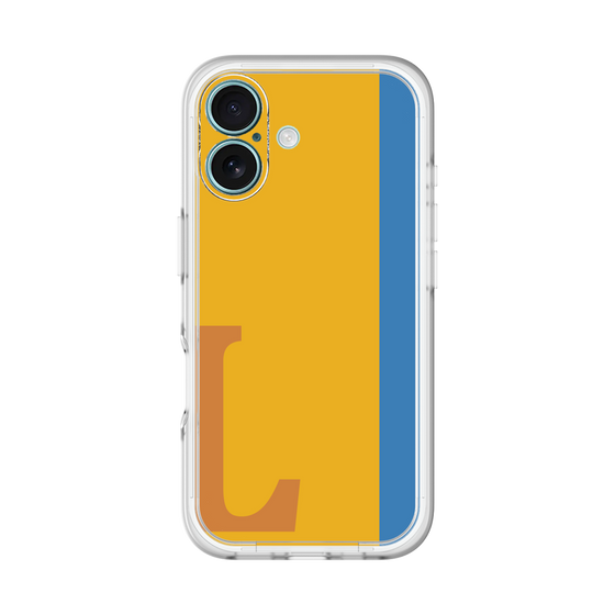 Slim Protection Premium Case［ オリジナル - initial color line - L orange ］