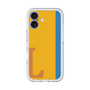 Slim Protection Premium Case［ オリジナル - initial color line - L orange ］