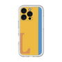 Slim Protection Premium Case［ オリジナル - initial color line - L orange ］