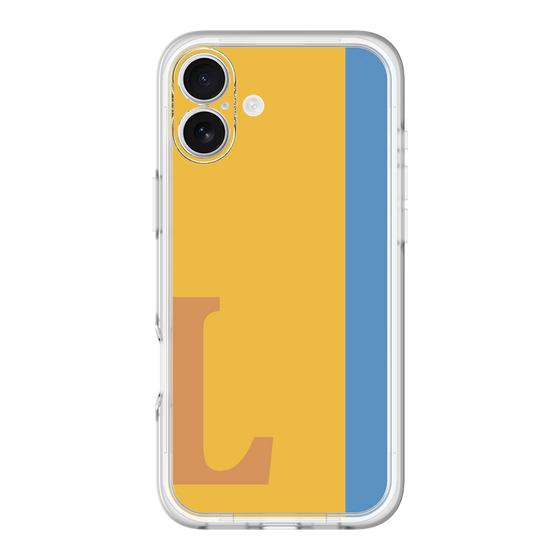 Slim Protection Premium Case［ オリジナル - initial color line - L orange ］