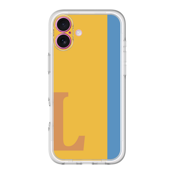 Slim Protection Premium Case［ オリジナル - initial color line - L orange ］