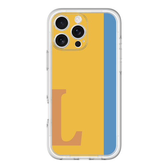 Slim Protection Premium Case［ オリジナル - initial color line - L orange ］