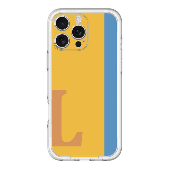 Slim Protection Premium Case［ オリジナル - initial color line - L orange ］