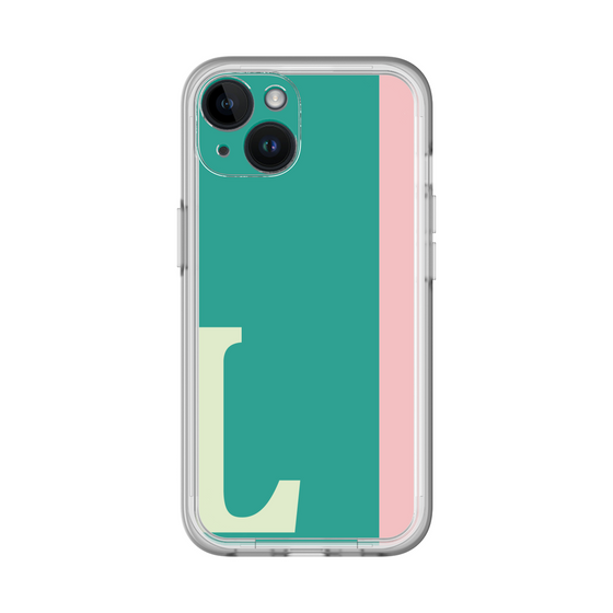 Slim Protection Premium Case［ オリジナル - initial color line - L green ］