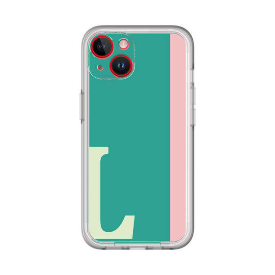 Slim Protection Premium Case［ オリジナル - initial color line - L green ］