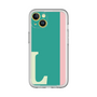 Slim Protection Premium Case［ オリジナル - initial color line - L green ］
