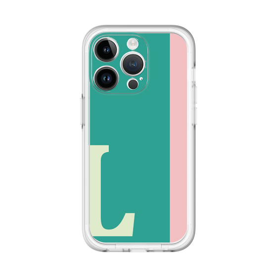 Slim Protection Premium Case［ オリジナル - initial color line - L green ］