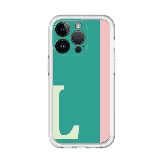 Slim Protection Premium Case［ オリジナル - initial color line - L green ］