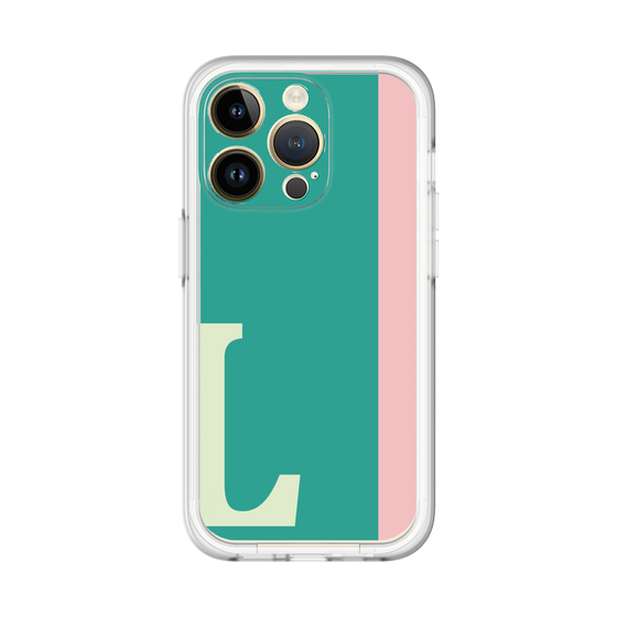 Slim Protection Premium Case［ オリジナル - initial color line - L green ］