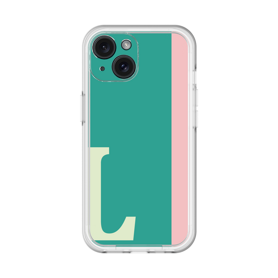 Slim Protection Premium Case［ オリジナル - initial color line - L green ］