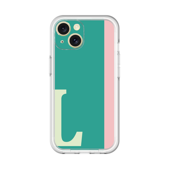 Slim Protection Premium Case［ オリジナル - initial color line - L green ］