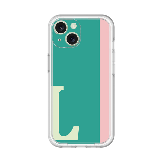 Slim Protection Premium Case［ オリジナル - initial color line - L green ］