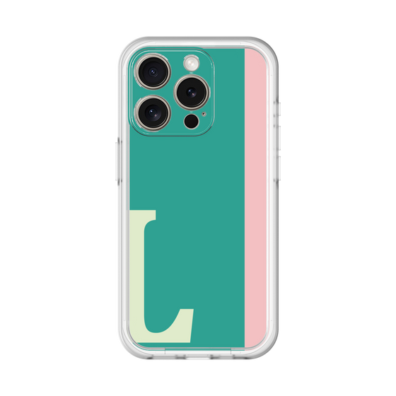 Slim Protection Premium Case［ オリジナル - initial color line - L green ］