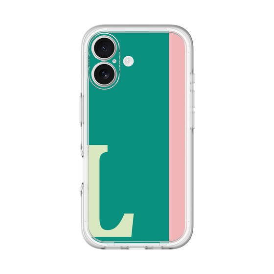 Slim Protection Premium Case［ オリジナル - initial color line - L green ］