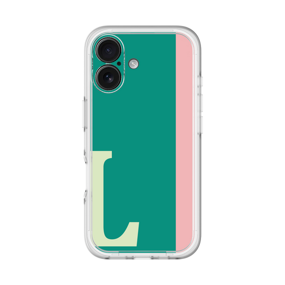 Slim Protection Premium Case［ オリジナル - initial color line - L green ］