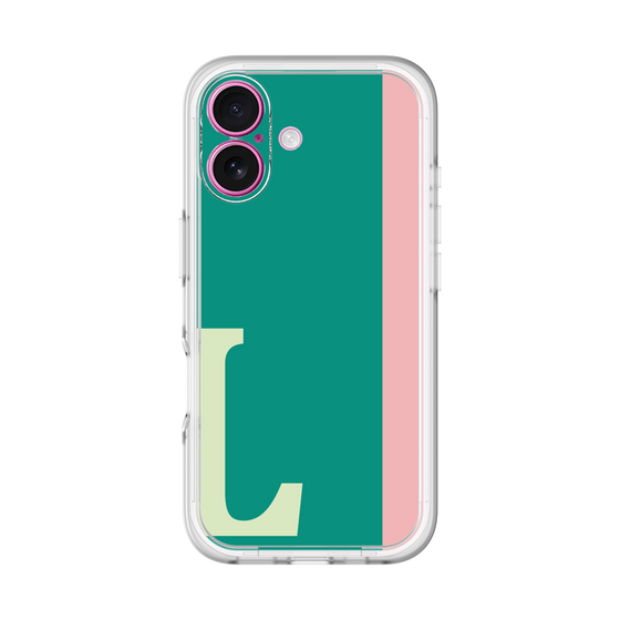 Slim Protection Premium Case［ オリジナル - initial color line - L green ］