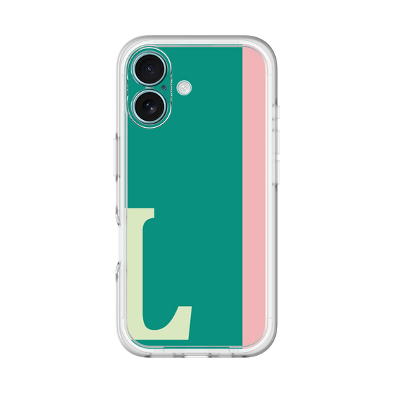 Slim Protection Premium Case［ オリジナル - initial color line - L green ］