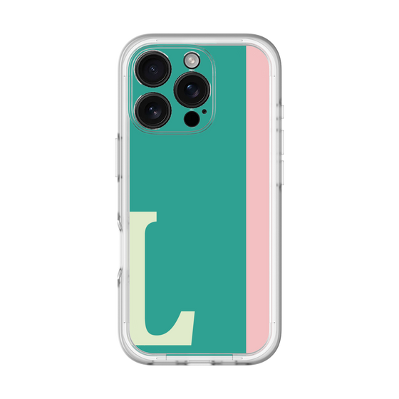 Slim Protection Premium Case［ オリジナル - initial color line - L green ］