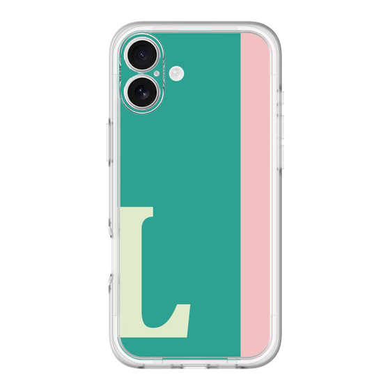 Slim Protection Premium Case［ オリジナル - initial color line - L green ］