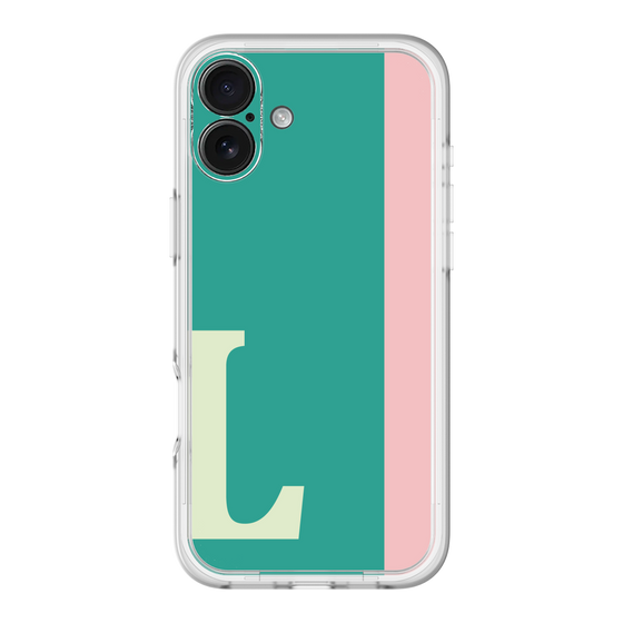 Slim Protection Premium Case［ オリジナル - initial color line - L green ］