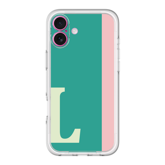 Slim Protection Premium Case［ オリジナル - initial color line - L green ］