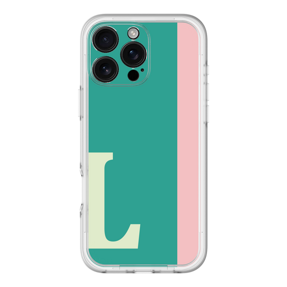 Slim Protection Premium Case［ オリジナル - initial color line - L green ］