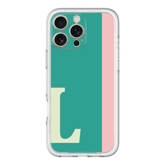 Slim Protection Premium Case［ オリジナル - initial color line - L green ］
