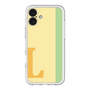 Slim Protection Premium Case［ オリジナル - initial color line - L yellow ］
