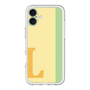 Slim Protection Premium Case［ オリジナル - initial color line - L yellow ］