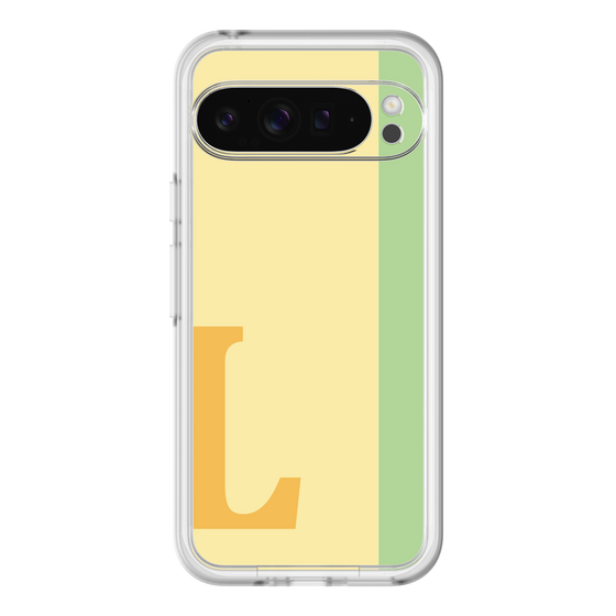 Slim Protection Premium Case［ オリジナル - initial color line - L yellow ］