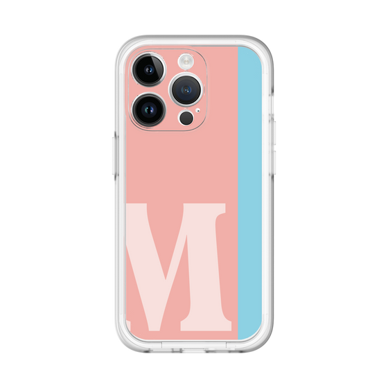 Slim Protection Premium Case［ オリジナル - initial color line - M pink ］