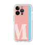 Slim Protection Premium Case［ オリジナル - initial color line - M pink ］