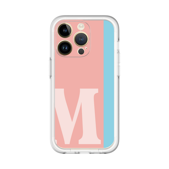 Slim Protection Premium Case［ オリジナル - initial color line - M pink ］