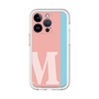 Slim Protection Premium Case［ オリジナル - initial color line - M pink ］