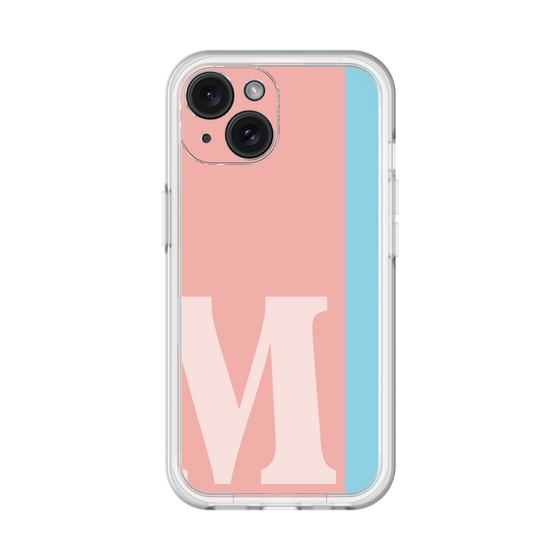 Slim Protection Premium Case［ オリジナル - initial color line - M pink ］