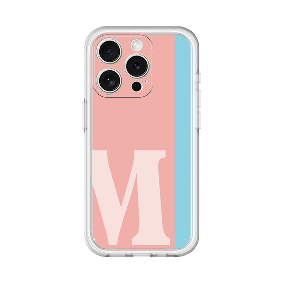 Slim Protection Premium Case［ オリジナル - initial color line - M pink ］