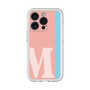 Slim Protection Premium Case［ オリジナル - initial color line - M pink ］