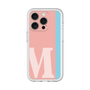 Slim Protection Premium Case［ オリジナル - initial color line - M pink ］